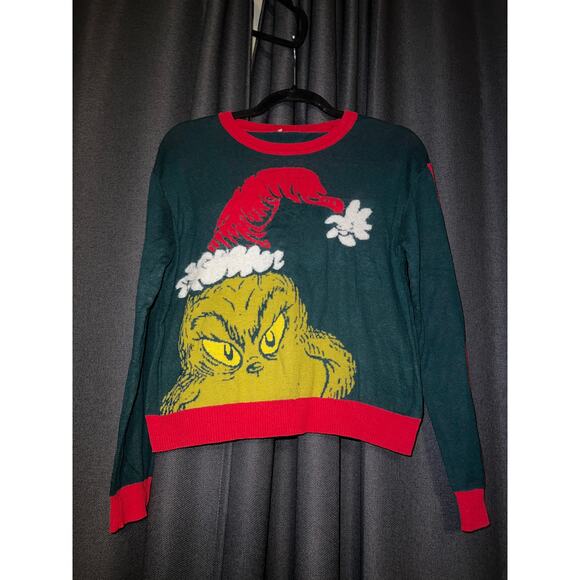 Ugly Christmas Sweater Xmas Size Small Grinch - Picture 1 of 2